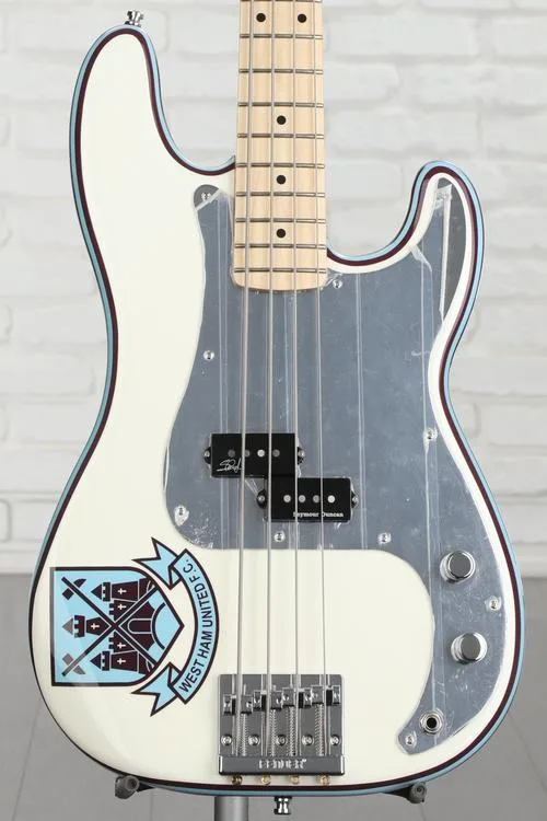 Fender Steve Harris Precision Bass - Olympic White Demo