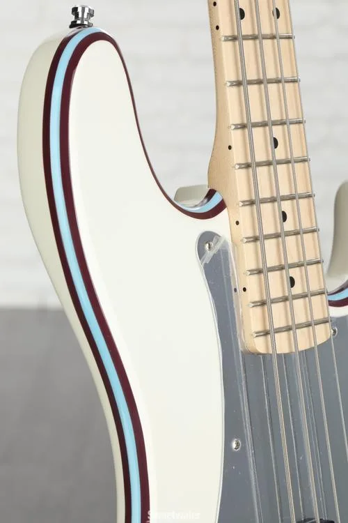  Fender Steve Harris Precision Bass - Olympic White Demo