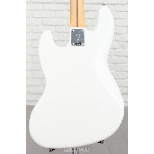  Fender Player Jazz Bass - Polar White with Pau Ferro Fingerboard