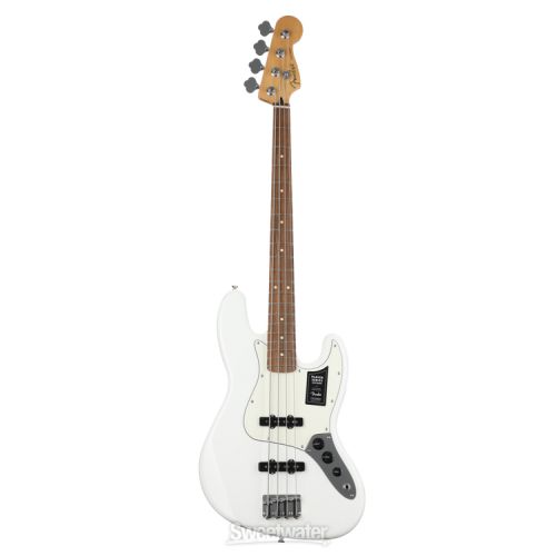  Fender Player Jazz Bass - Polar White with Pau Ferro Fingerboard