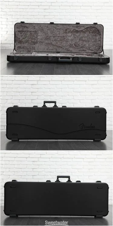  Fender American Professional II Precision Bass - Black with Maple Fingerboard Demo