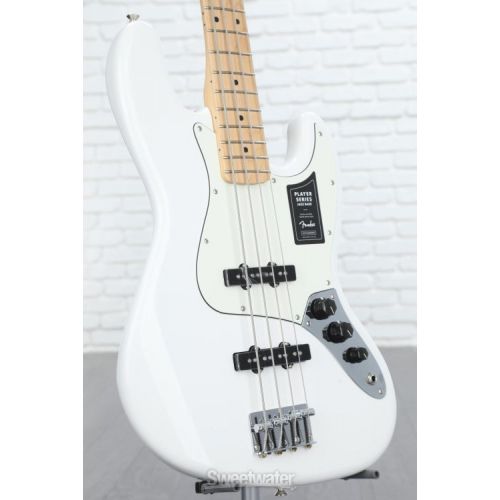  Fender Player Jazz Bass - Polar White with Maple Fingerboard