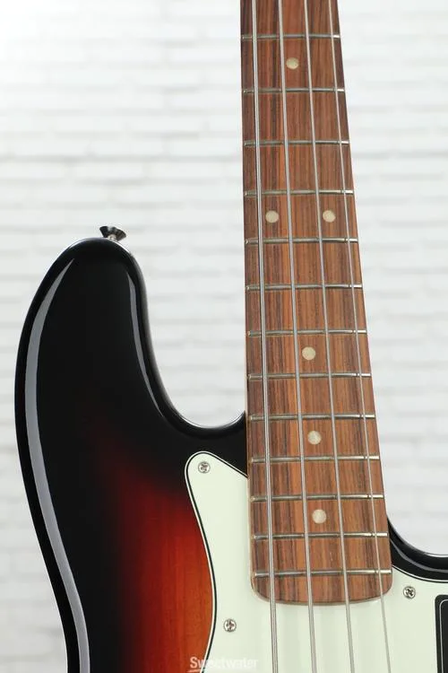  Fender Player Plus Active Jazz Bass - 3-tone Sunburst with Pau Ferro Fingerboard