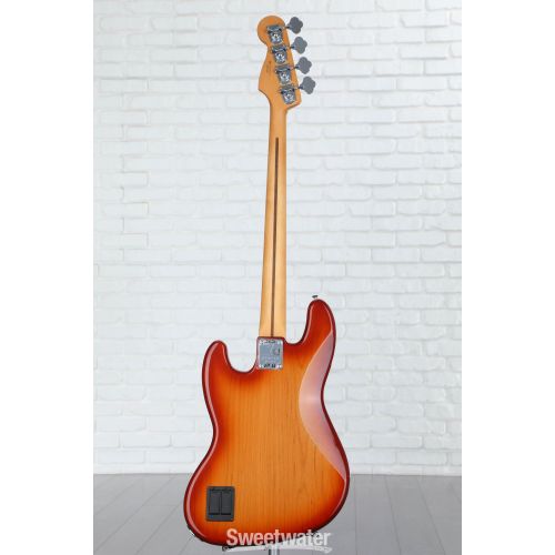  Fender Player Plus Active Jazz Bass - Sienna Sunburst with Maple Fingerboard
