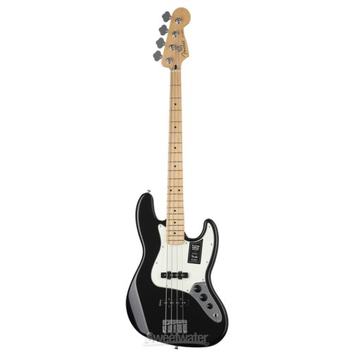  Fender Player Jazz Bass - Black with Maple Fingerboard