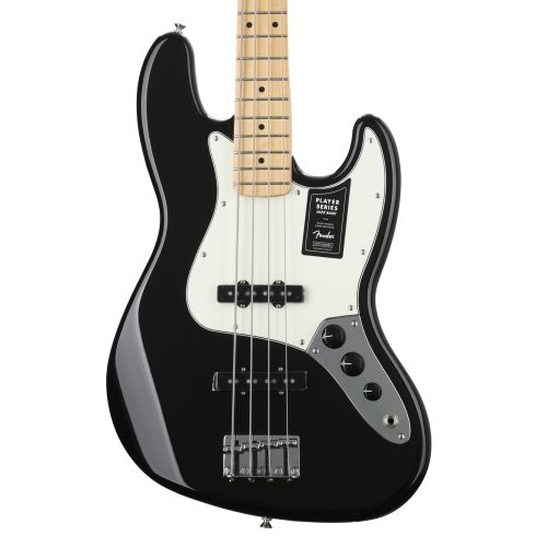  Fender Player Jazz Bass - Black with Maple Fingerboard