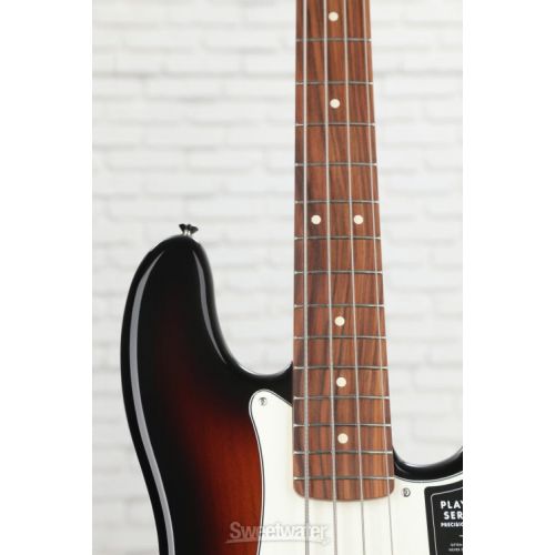  Fender Player Precision Bass - 3-Tone Sunburst with Pau Ferro Fingerboard