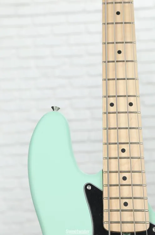  Fender American Performer Jazz Bass - Satin Surf Green with Maple Fingerboard