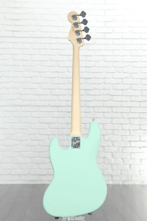  Fender American Performer Jazz Bass - Satin Surf Green with Maple Fingerboard