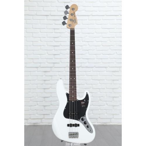  Fender American Performer Jazz Bass - Arctic White with Rosewood Fingerboard