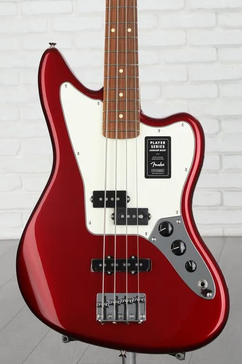 Fender Player Jaguar Bass - Candy Apple Red