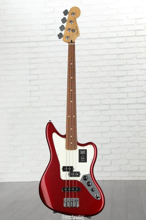  Fender Player Jaguar Bass - Candy Apple Red