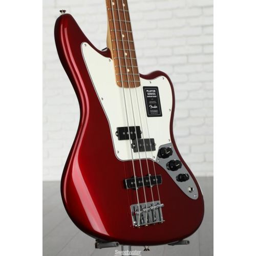  Fender Player Jaguar Bass - Candy Apple Red