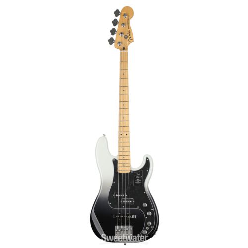  Fender Player Plus Active Precision Bass - Silver Smoke with Maple Fingerboard