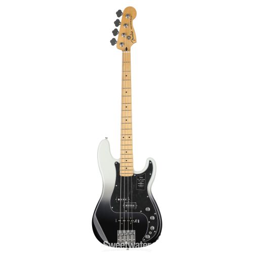  Fender Player Plus Active Precision Bass - Silver Smoke with Maple Fingerboard