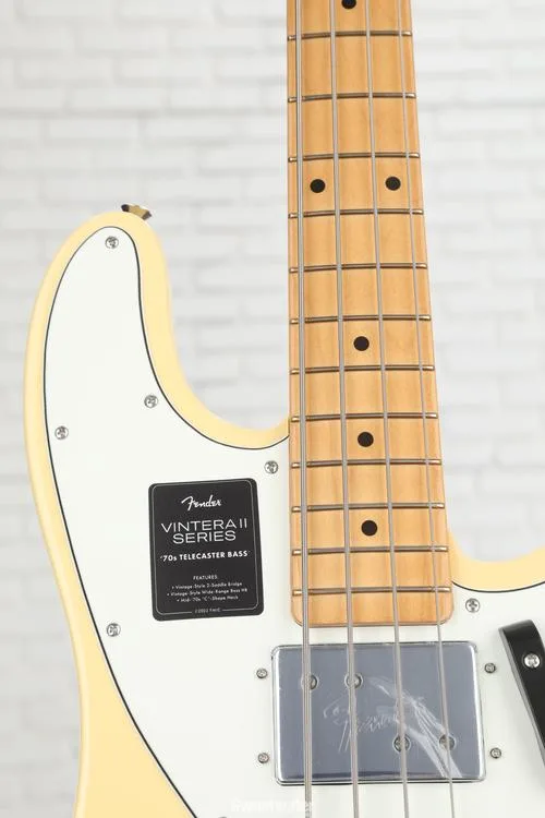  Fender Vintera II '70s Telecaster Bass - Vintage White