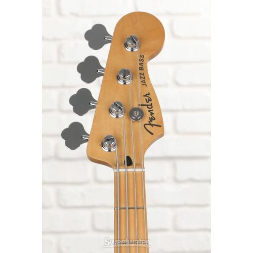  Fender Player Plus Active Jazz Bass - Olympic Pearl with Maple Fingerboard
