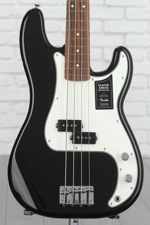 Fender Player Precision Bass - Black with Pau Ferro Fingerboard