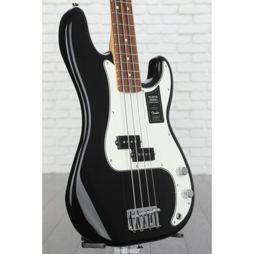  Fender Player Precision Bass - Black with Pau Ferro Fingerboard