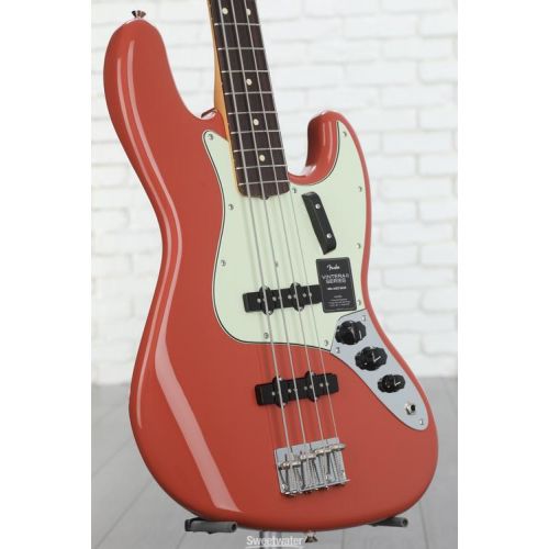  Fender Vintera II '60s Jazz Bass - Fiesta Red with Rosewood Fingerboard