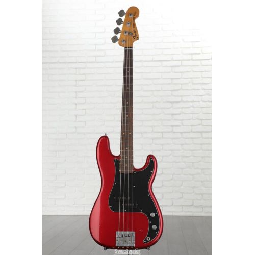  Fender Nate Mendel Precision Bass - Road Worn Candy Apple Red