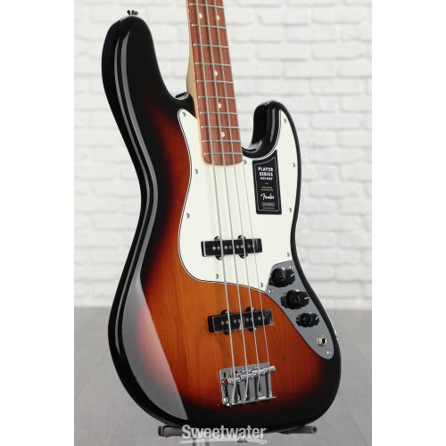  Fender Player Jazz Bass - 3-Tone Sunburst with Pau Ferro Fingerboard