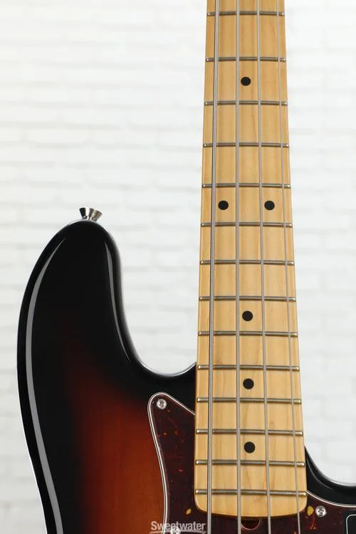  Fender American Professional II Jazz Bass - 3 Color Sunburst with Maple Fingerboard