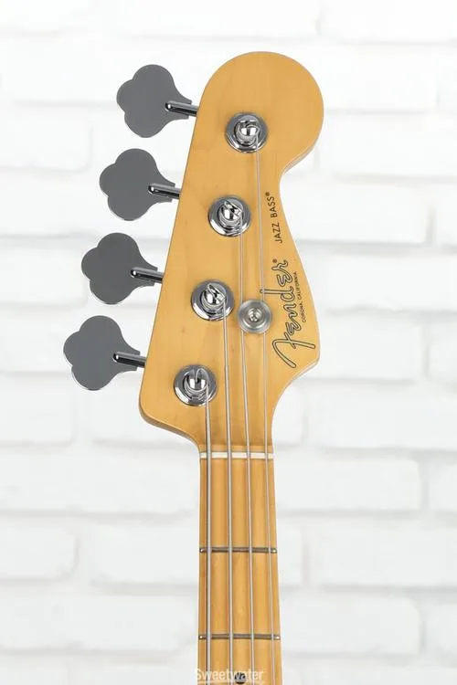  Fender American Professional II Jazz Bass - 3 Color Sunburst with Maple Fingerboard