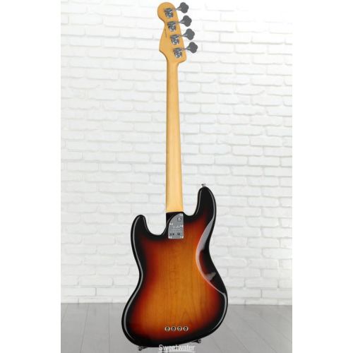  Fender American Professional II Jazz Bass - 3 Color Sunburst with Maple Fingerboard