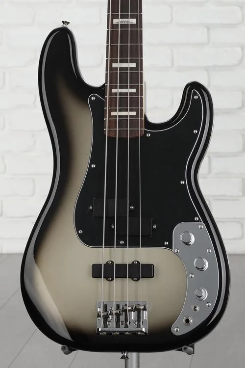Fender Troy Sanders Precision Bass 4-string Bass Guitar - Silverburst