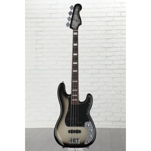  Fender Troy Sanders Precision Bass 4-string Bass Guitar - Silverburst