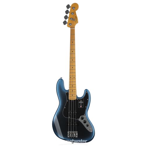  Fender American Professional II Jazz Bass - Dark Night with Maple Fingerboard