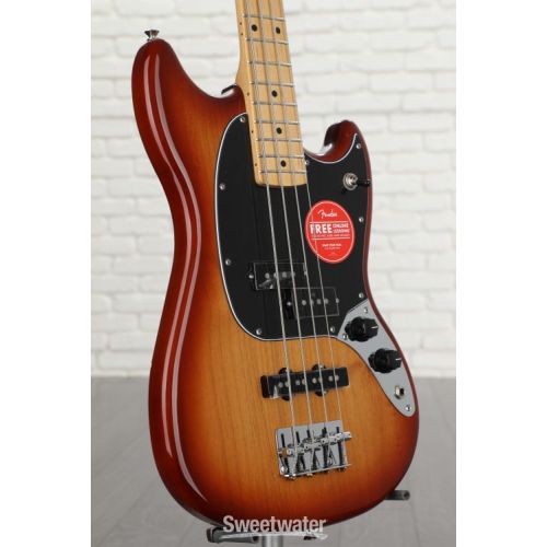  Fender Player Mustang Bass PJ - Sienna Sunburst