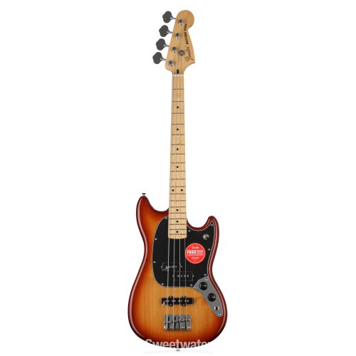  Fender Player Mustang Bass PJ - Sienna Sunburst