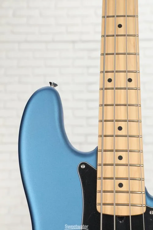  Fender American Performer Precision Bass - Satin Lake Placid Blue with Maple Fingerboard