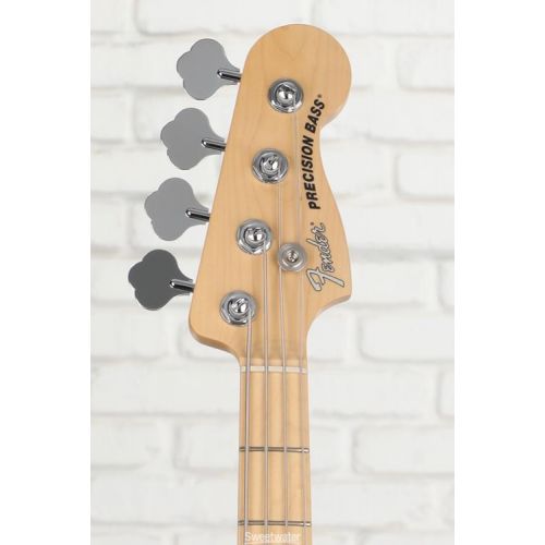  Fender American Performer Precision Bass - Satin Lake Placid Blue with Maple Fingerboard