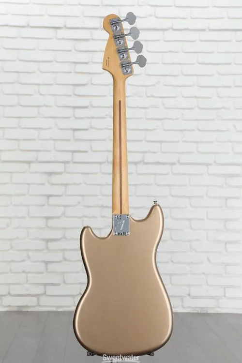  Fender Player Mustang Bass PJ - Firemist Gold