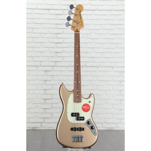  Fender Player Mustang Bass PJ - Firemist Gold