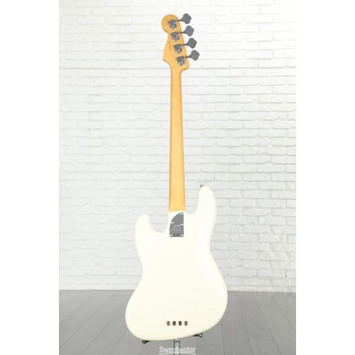  Fender American Professional II Jazz Bass - Olympic White with Rosewood Fingerboard