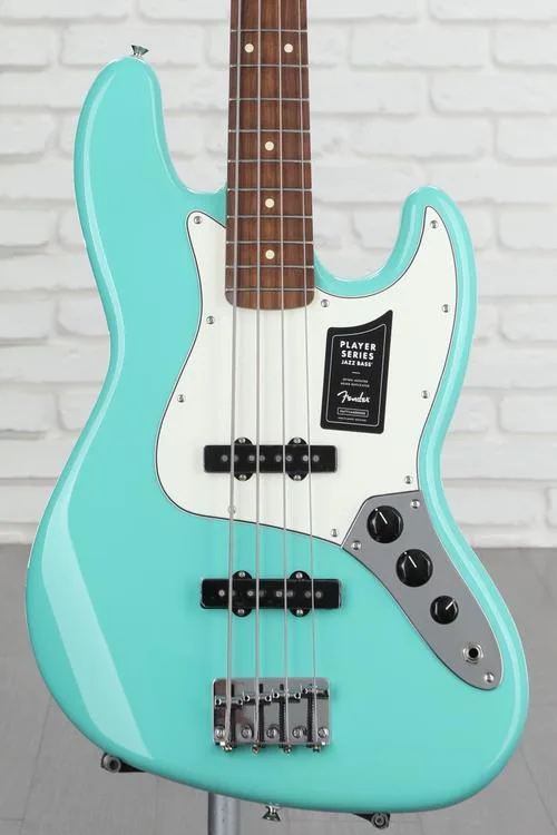 Fender Player Jazz Bass - Sea Foam Green with Pau Ferro Fingerboard