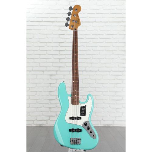  Fender Player Jazz Bass - Sea Foam Green with Pau Ferro Fingerboard