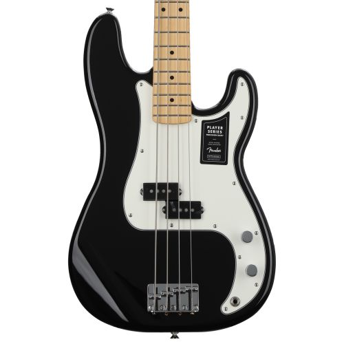  Fender Player Precision Bass - Black with Maple Fingerboard