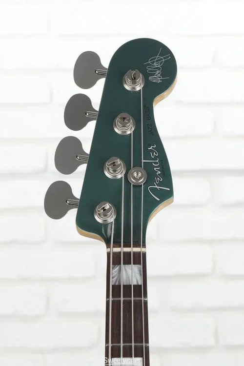  Fender Adam Clayton Jazz Bass - Sherwood Green Metallic