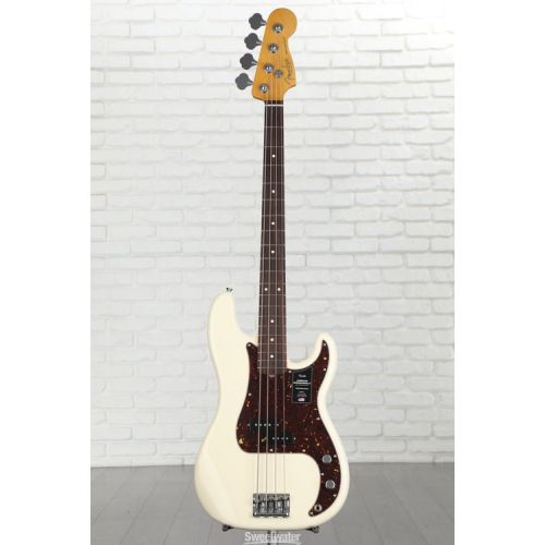  Fender American Professional II Precision Bass - Olympic White with Rosewood Fingerboard