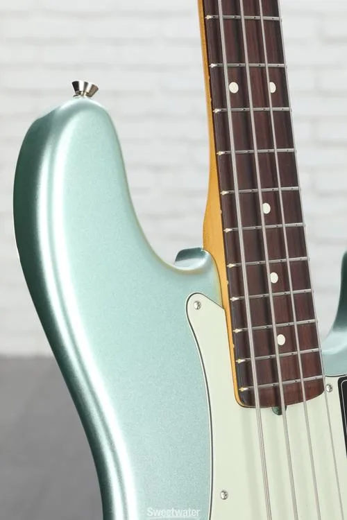  Fender American Professional II Precision Bass - Mystic Surf Green with Rosewood Fingerboard