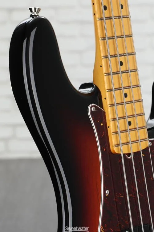  Fender American Professional II Precision Bass - 3 Color Sunburst with Maple Fingerboard