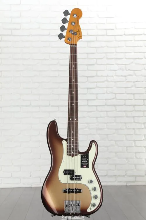  Fender American Ultra Precision Bass - Mocha Burst with Rosewood Fingerboard