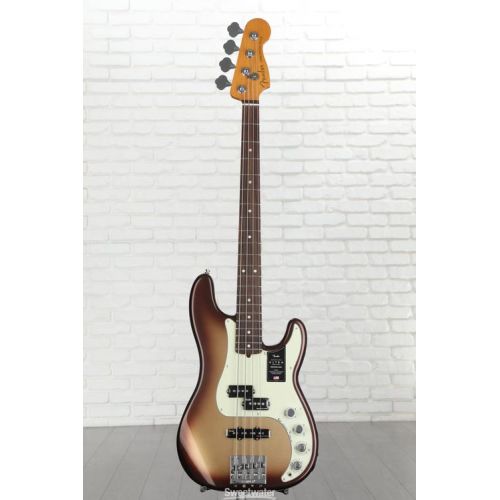  Fender American Ultra Precision Bass - Mocha Burst with Rosewood Fingerboard