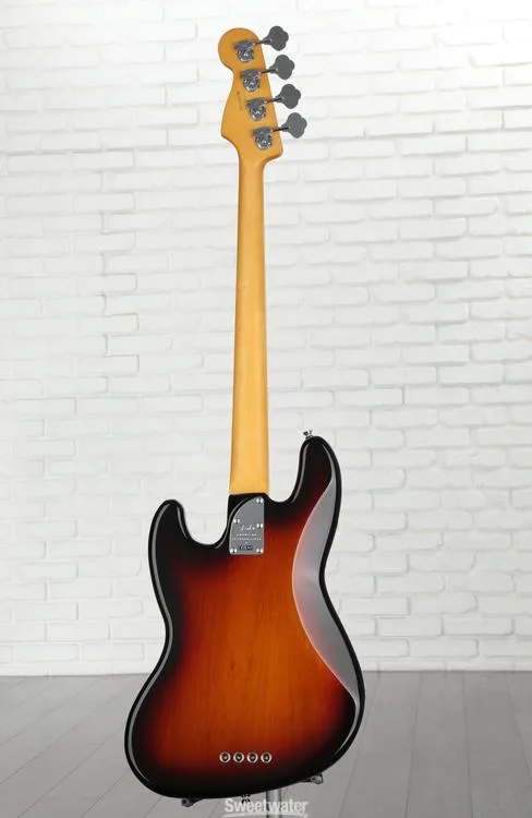  Fender American Professional II Jazz Bass - 3 Color Sunburst with Rosewood Fingerboard