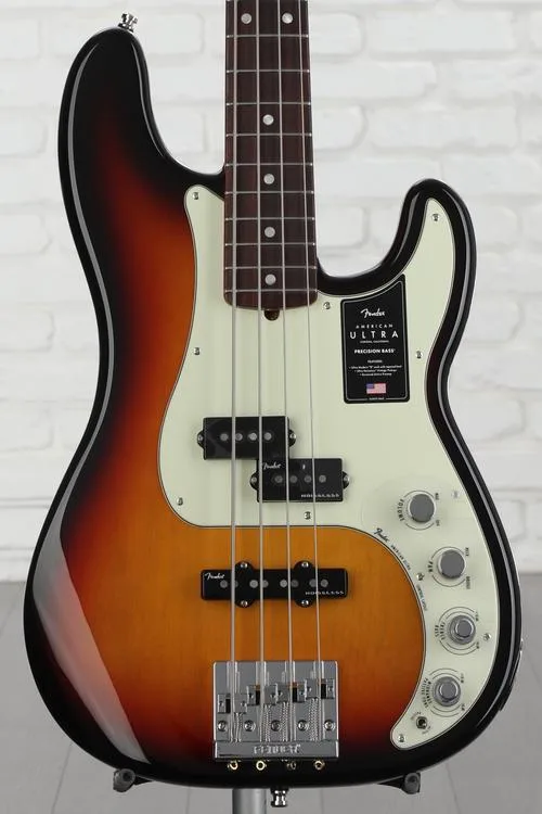 Fender American Ultra Precision Bass - Ultraburst with Rosewood Fingerboard